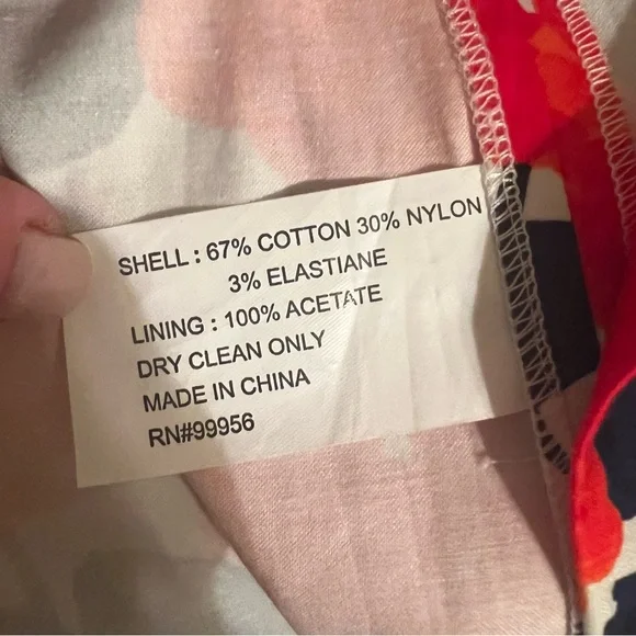 Shoshanna floral dress. Size 2 - Picture 7 of 8